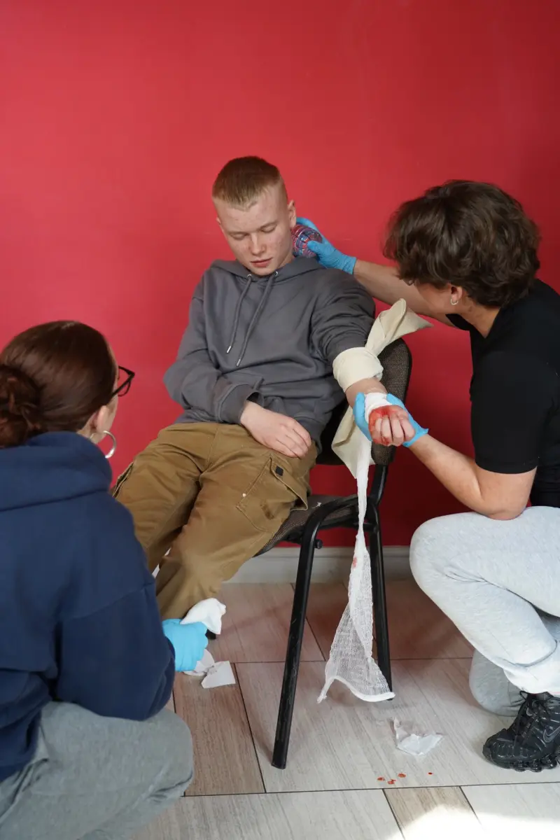 Konkurs pierwszej pomocy „Razem możemy więcej – pierwsza pomoc bez tajemnic”