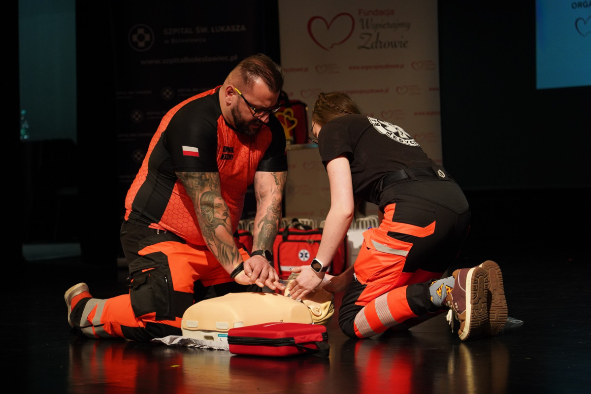 Konkurs pierwszej pomocy „Razem możemy więcej – pierwsza pomoc bez tajemnic”