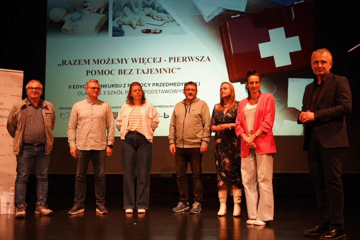 Konkurs pierwszej pomocy „Razem możemy więcej – pierwsza pomoc bez tajemnic”