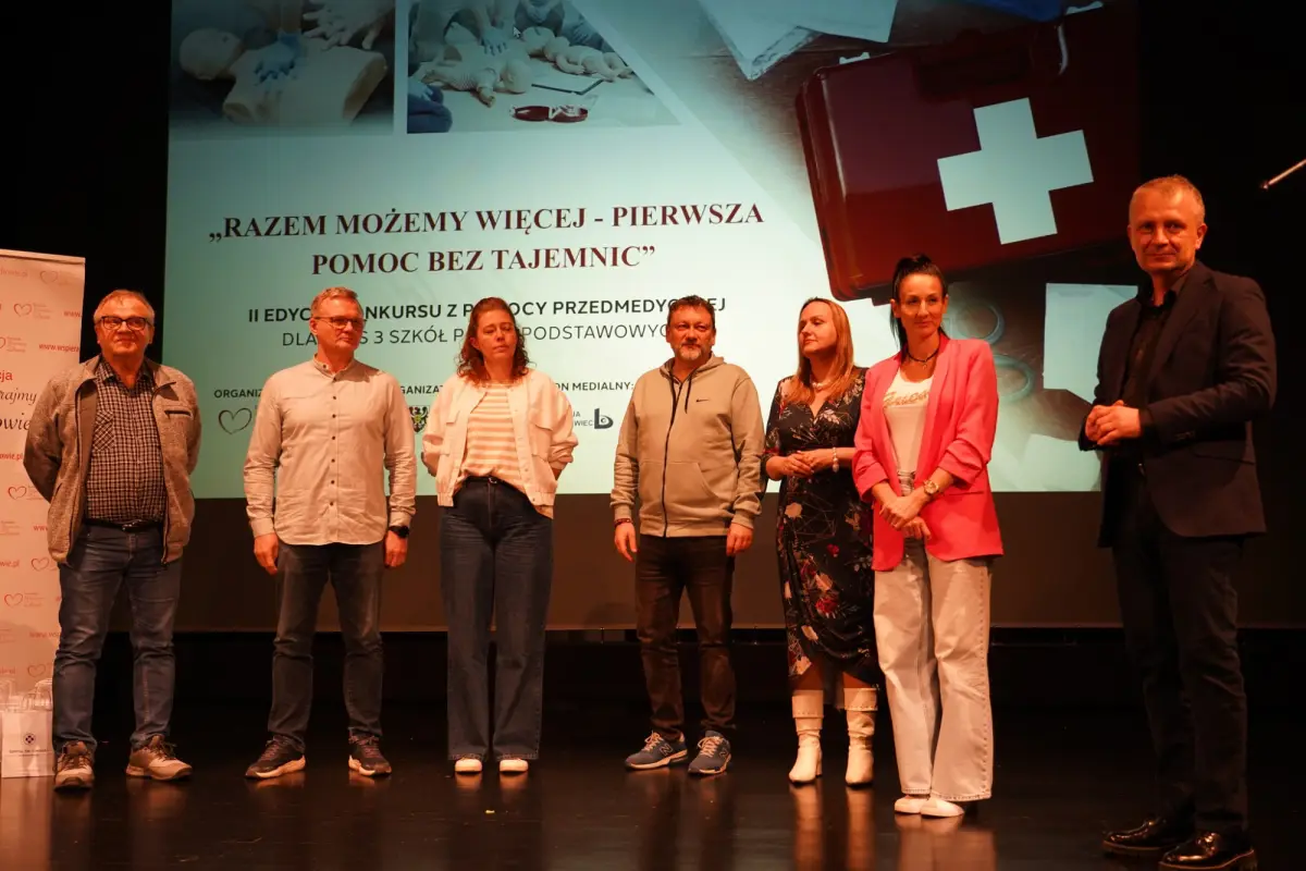 Konkurs pierwszej pomocy „Razem możemy więcej – pierwsza pomoc bez tajemnic”