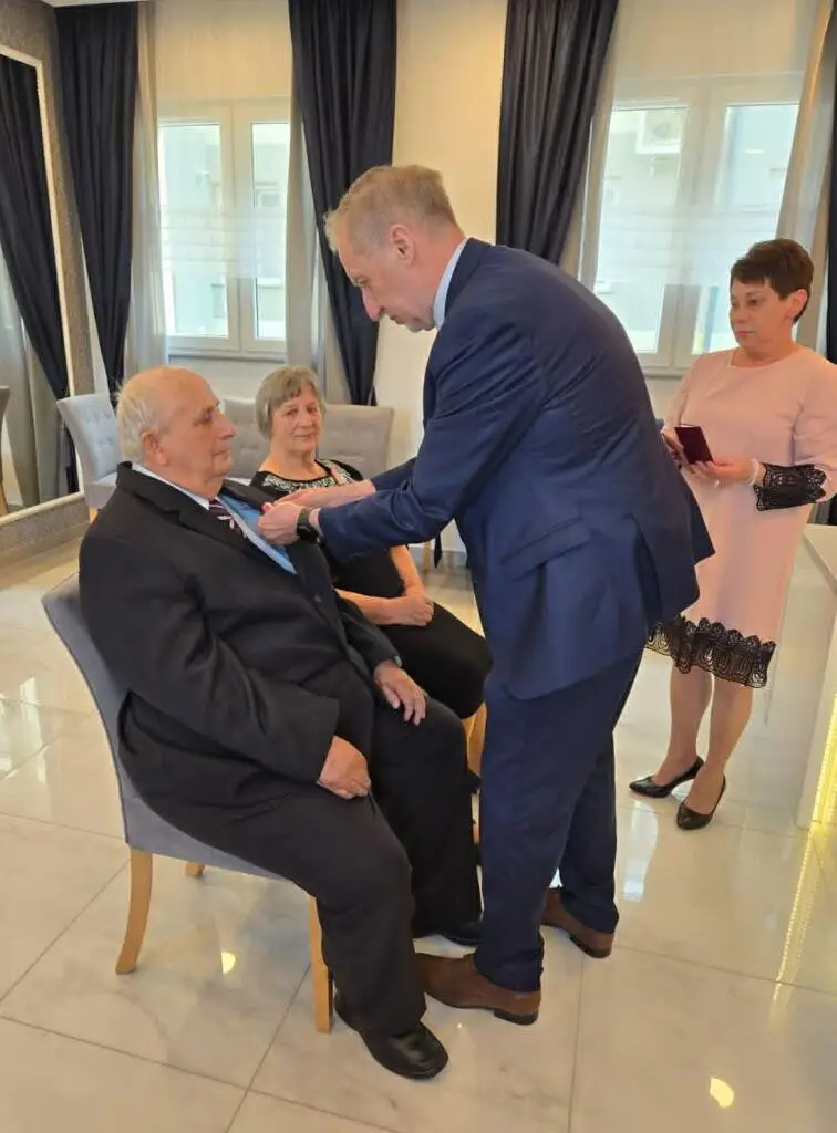 Jubileusz Bronisławy i Piotra Jasińskich z gminy Osiecznica