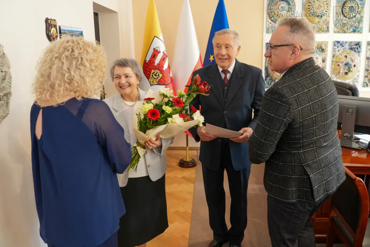 Uroczystość w ratuszu