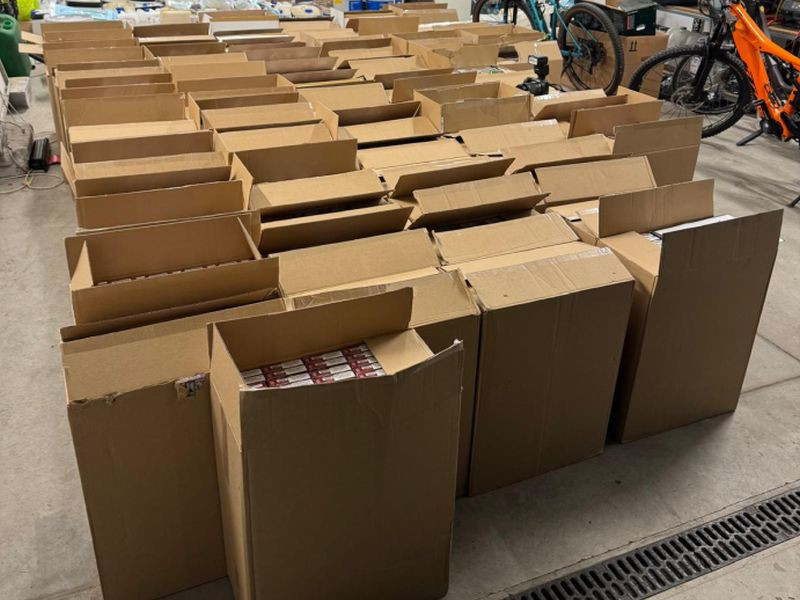 Nielegalny towar przechwycony