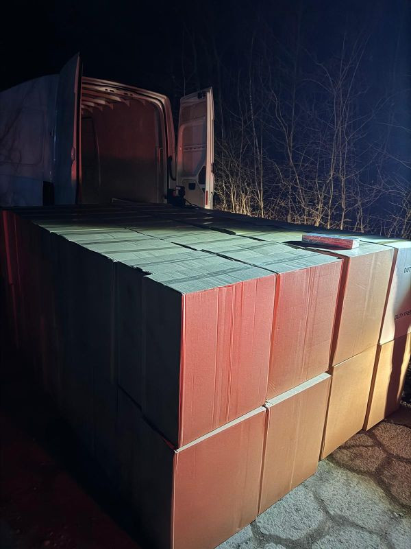 Nielegalny towar przechwycony