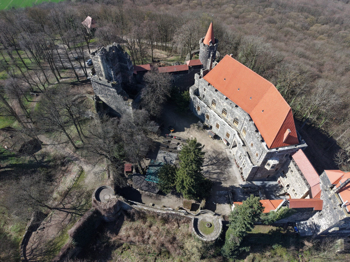 Ćwiczenia na Zamku Grodziec