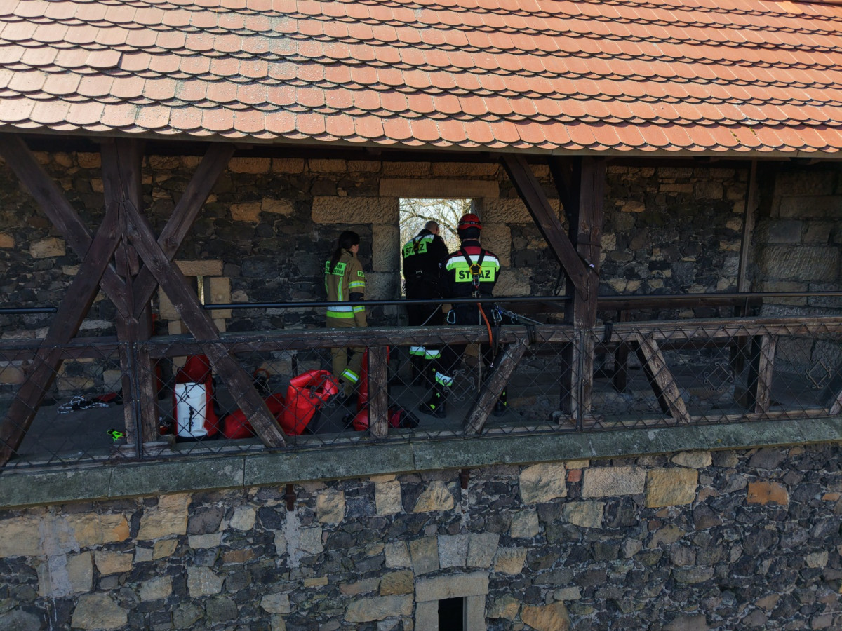 Ćwiczenia na Zamku Grodziec