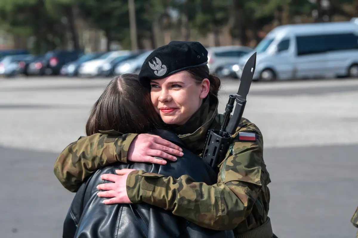 Uroczystość w 10 Brygadzie Kawalerii Pancernej w Świętoszowie