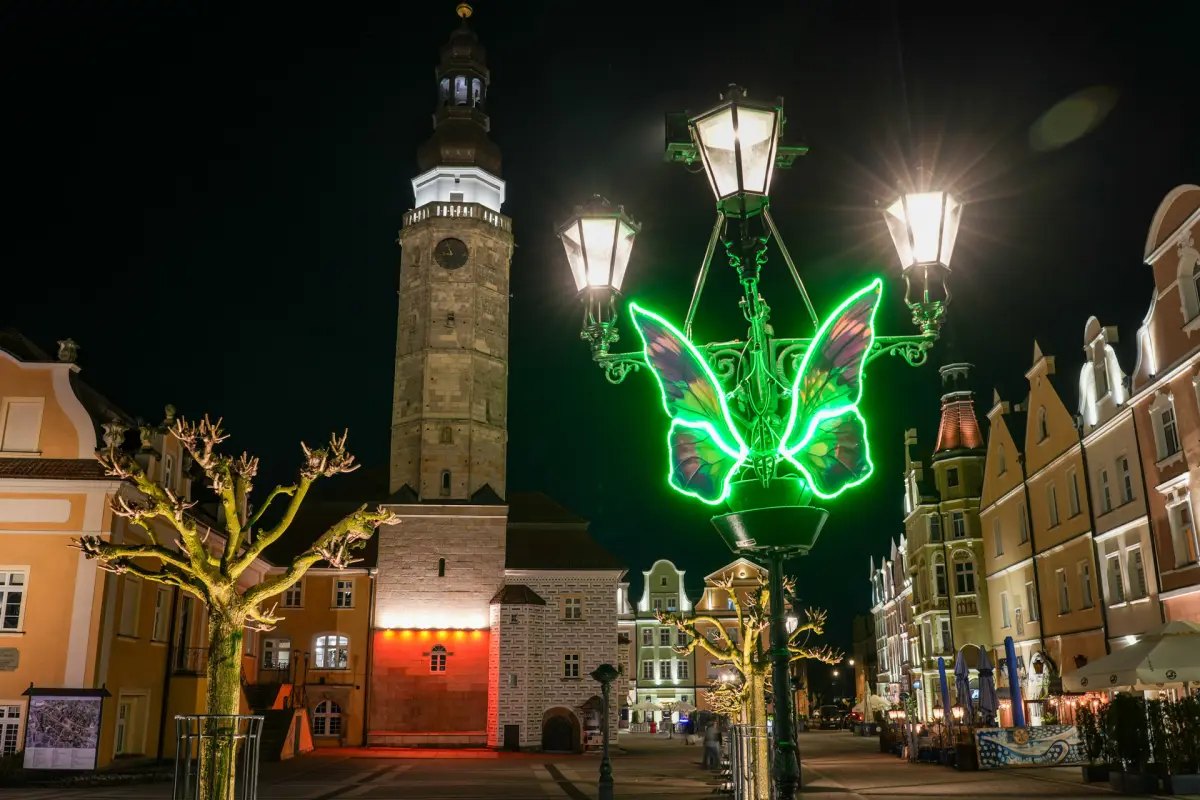 Easter decorations in Bolesławiec