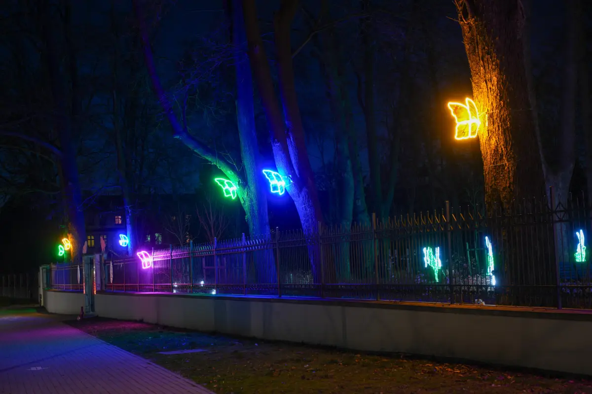 Ozdoby świąteczne w Bolesławcu