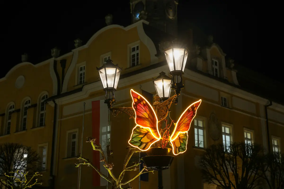 Easter decorations in Bolesławiec
