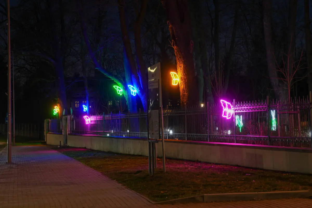 Easter decorations in Bolesławiec