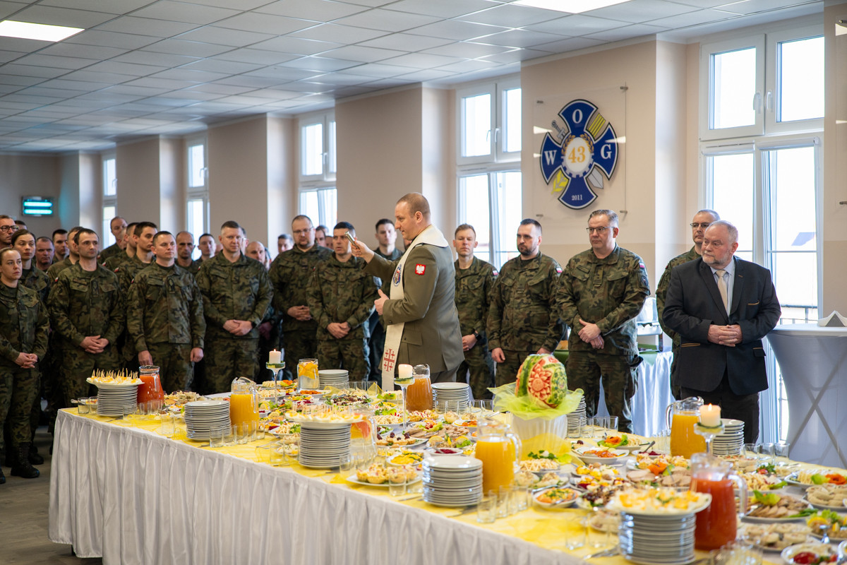 Spotkanie wielkanocne w 23 Śląskim Pułku Artylerii