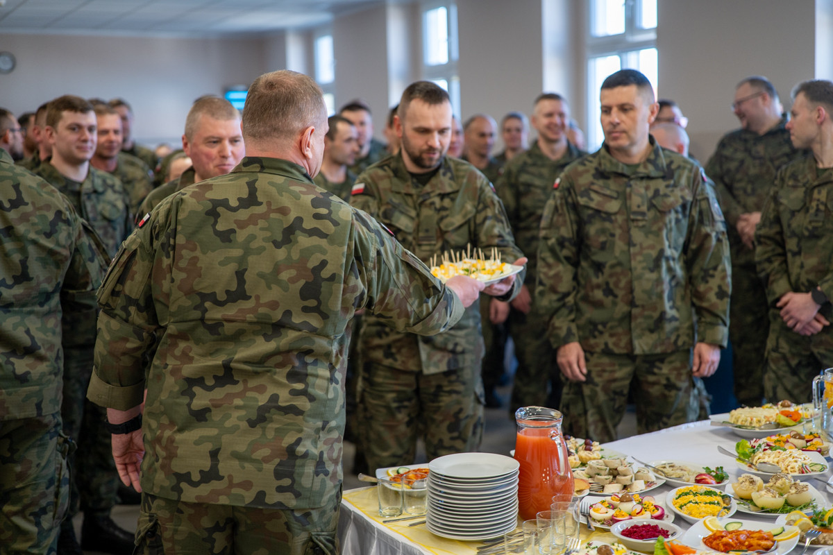 Spotkanie wielkanocne w 23 Śląskim Pułku Artylerii