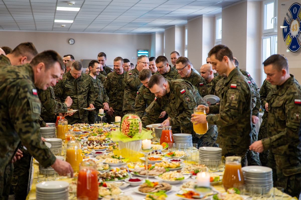 Spotkanie wielkanocne w 23 Śląskim Pułku Artylerii