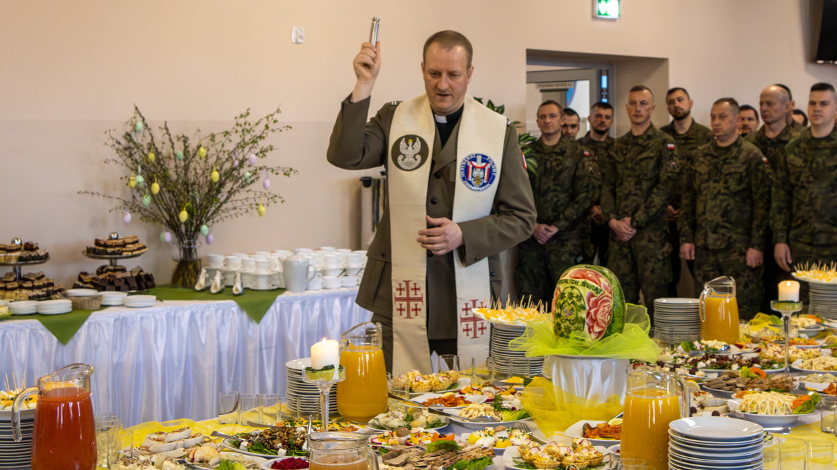 Spotkanie wielkanocne w 23 Śląskim Pułku Artylerii