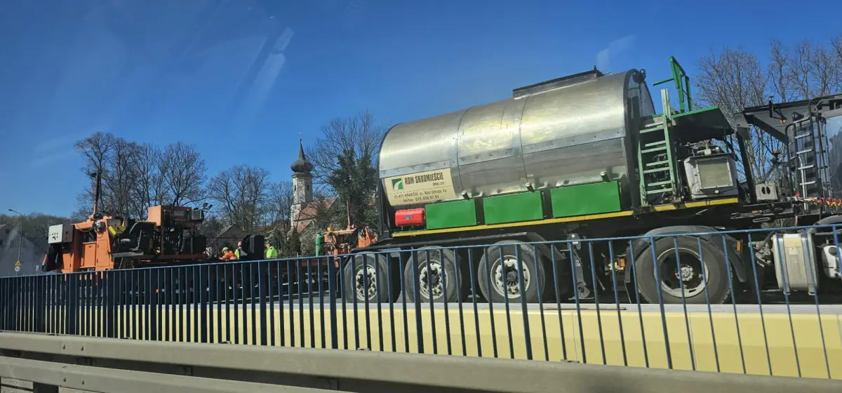 Prace budowlane na moście w Bolesławcu