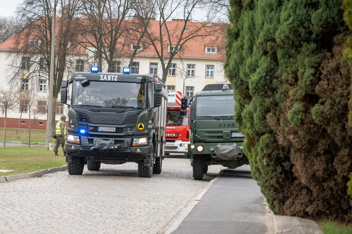 Ćwiczenia w 23 Śląskim Pułku Artylerii w Bolesławcu