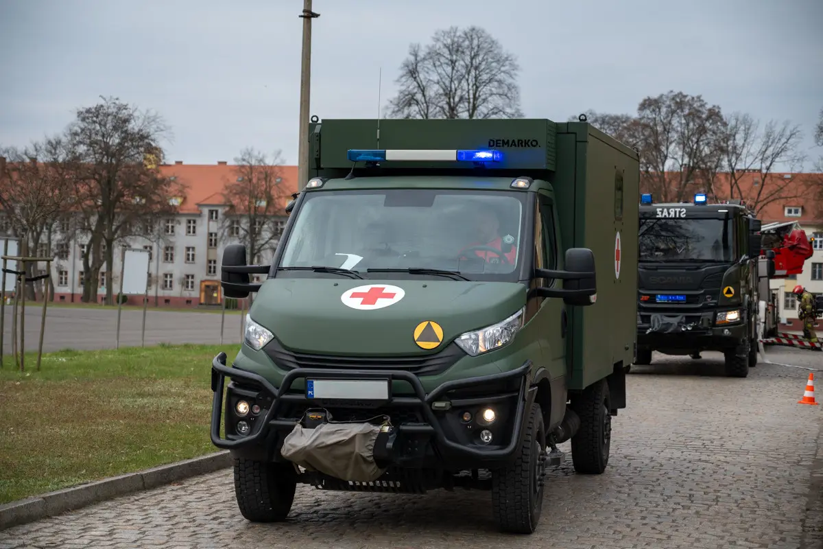 Ćwiczenia w 23 Śląskim Pułku Artylerii w Bolesławcu