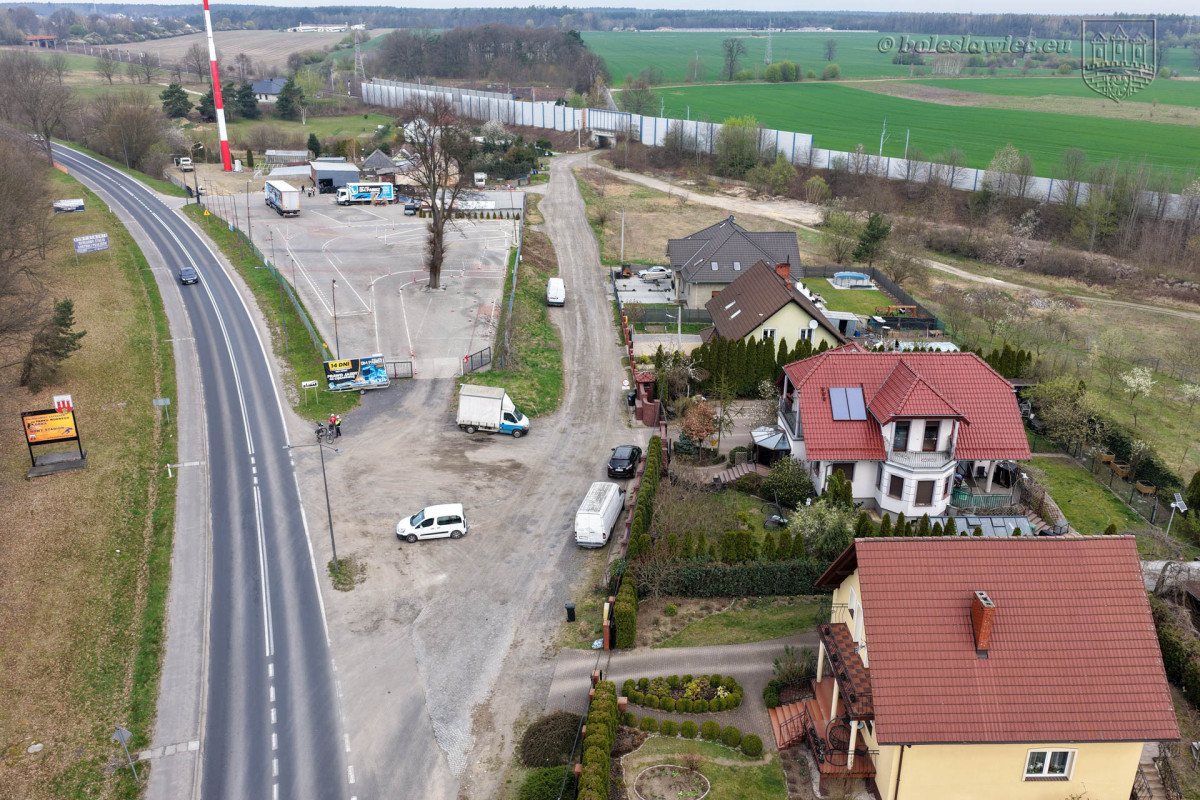 Prace przy ul. Widok w Bolesławcu