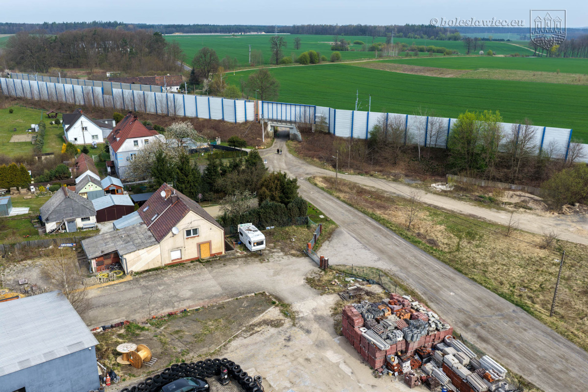 Prace przy ul. Widok w Bolesławcu