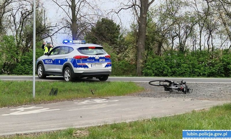 Śmiertelny wypadek pod Lubinem