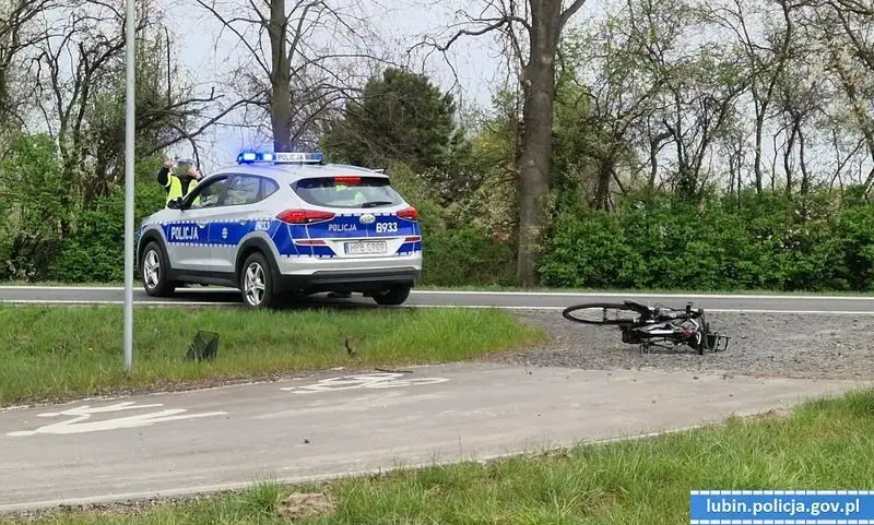 Śmiertelny wypadek pod Lubinem
