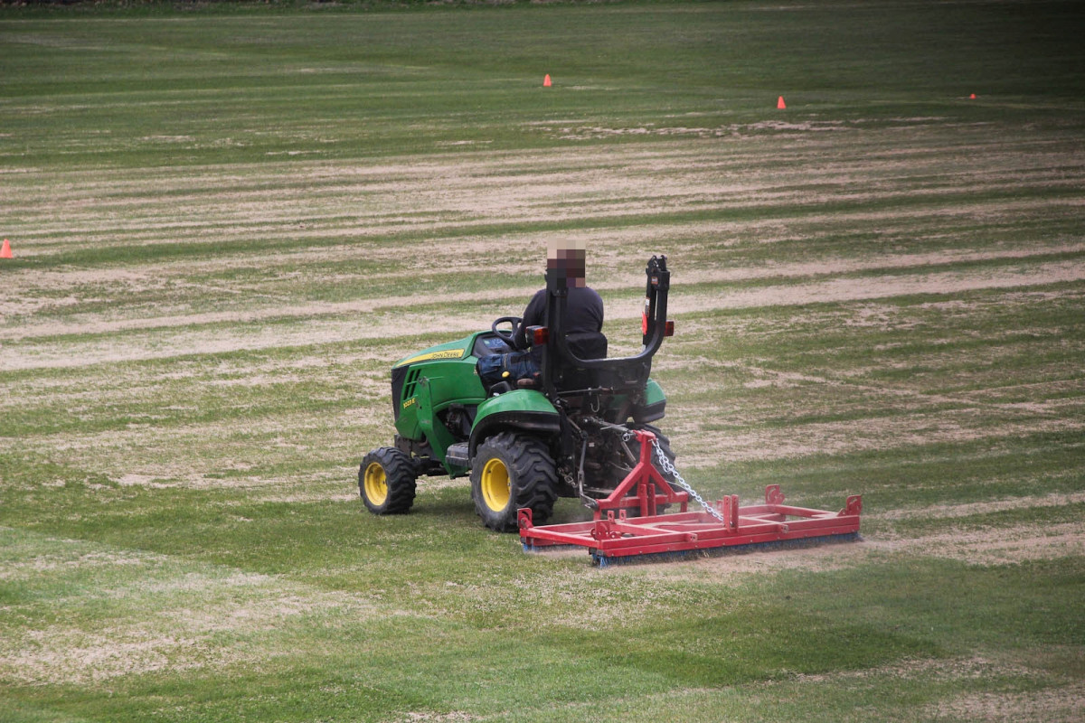 Modernizacja stadionu przy ulicy Rajskiej w Bolesławcu