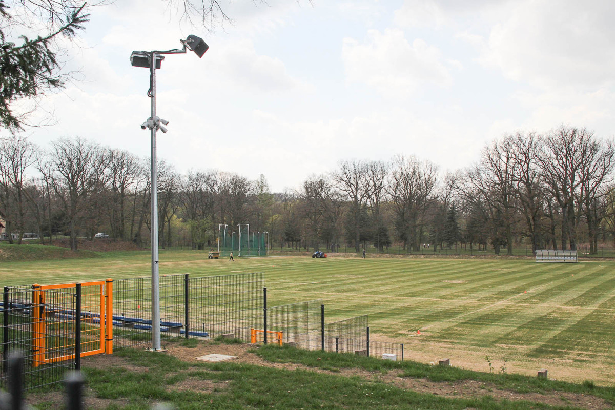 Modernizacja stadionu przy ulicy Rajskiej w Bolesławcu