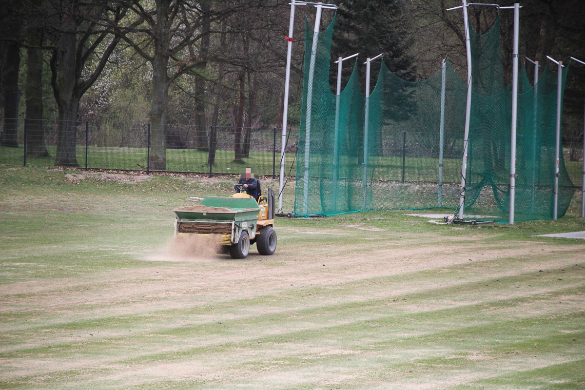 Modernizacja stadionu przy ulicy Rajskiej w Bolesławcu