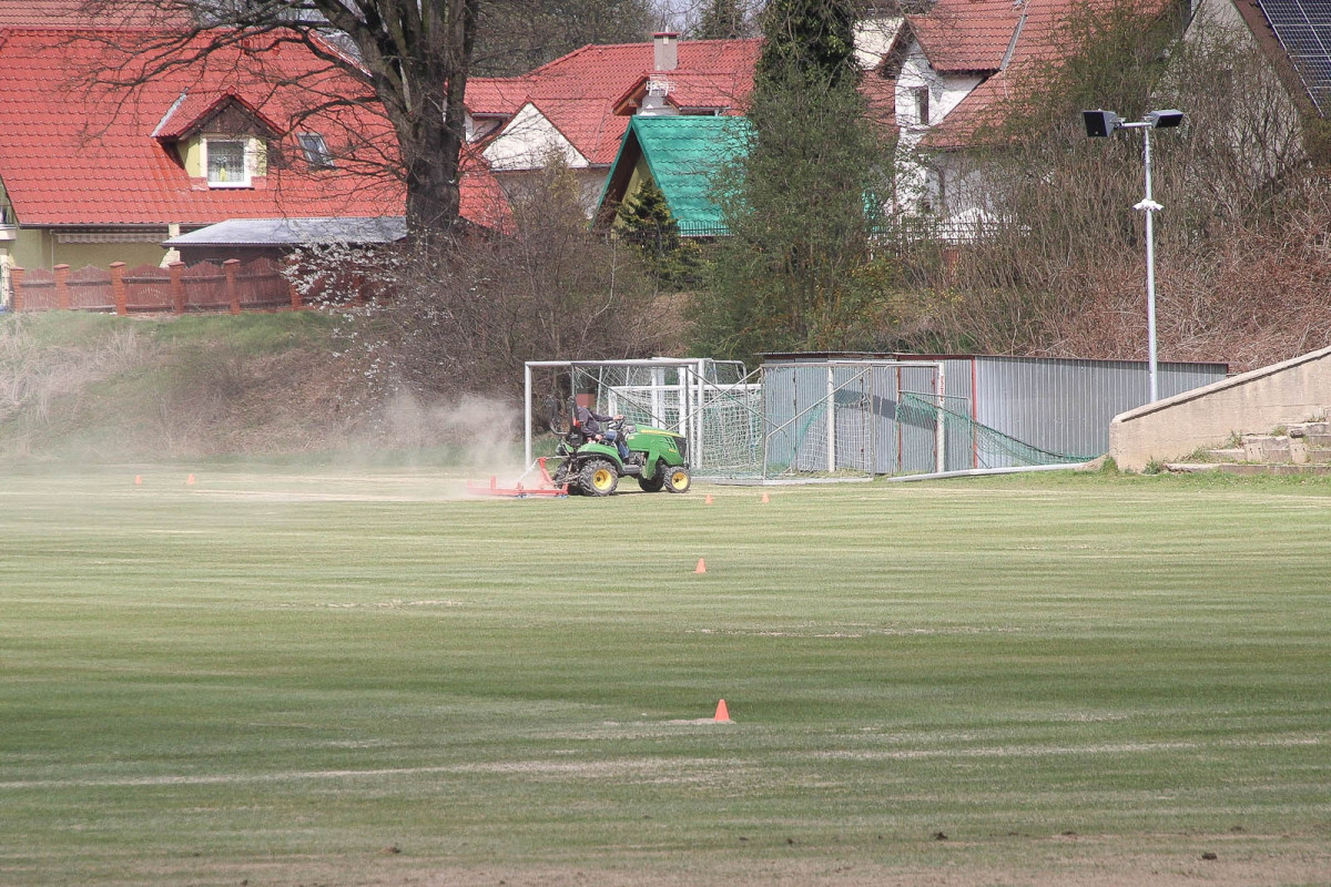 Modernizacja stadionu przy ulicy Rajskiej w Bolesławcu