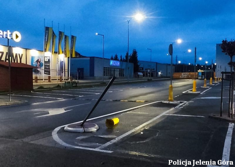 Drift pod galerią i jego efekty