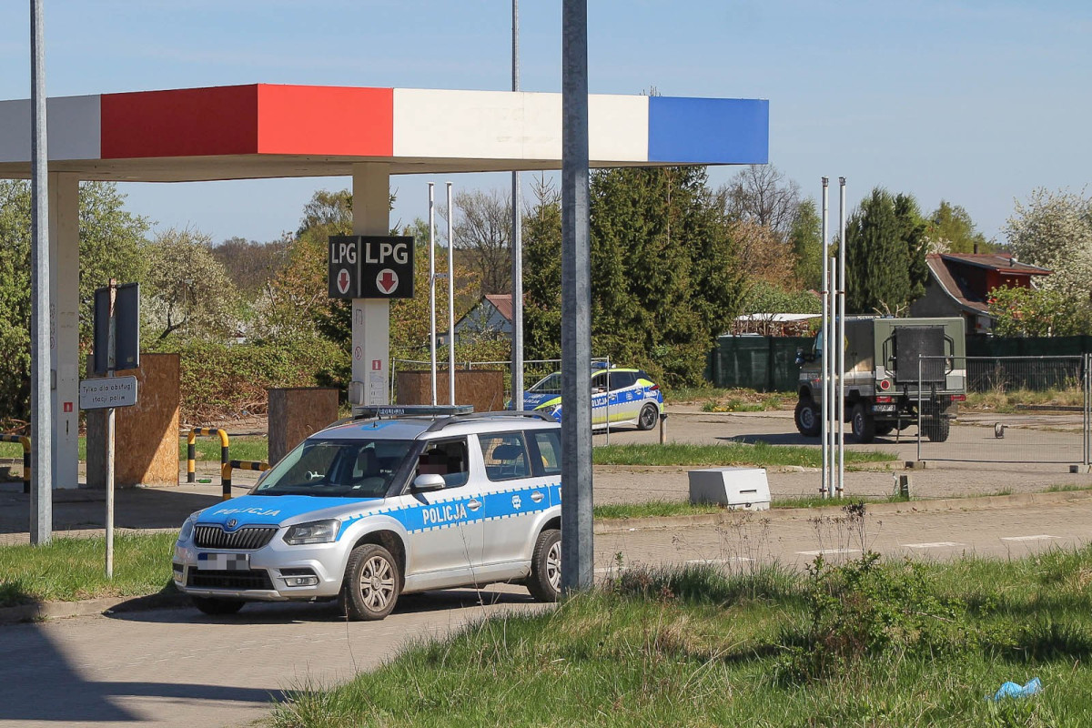 Akcja usuwania niewybuchu na alei Tysiąclecia