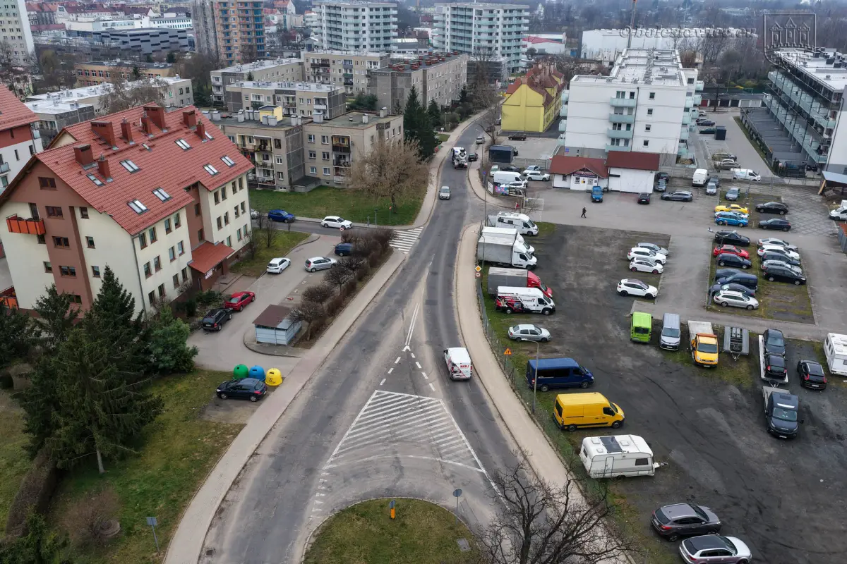 Gałczyński Street in Bolesławiec