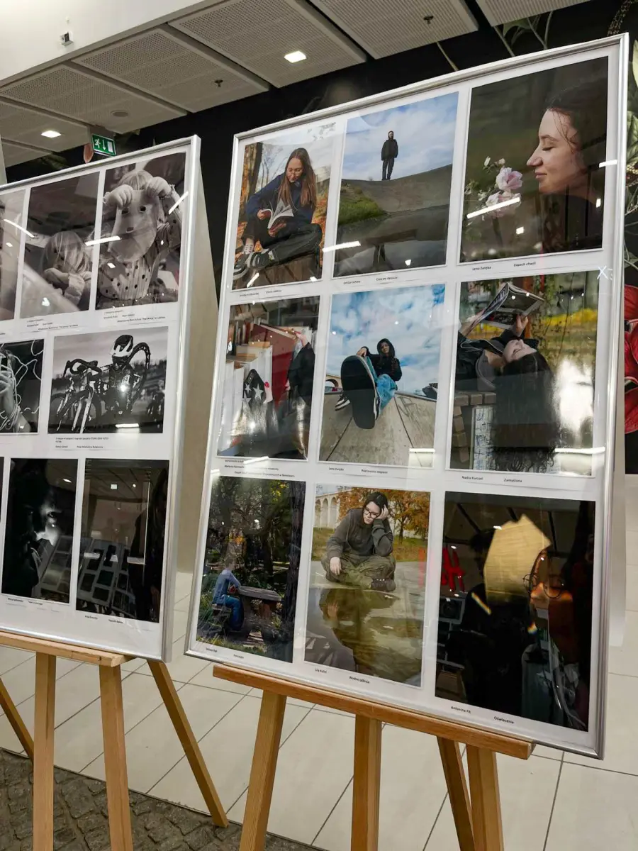 ZSTiP Students and Their Works at an Exhibition in Bydgoszcz