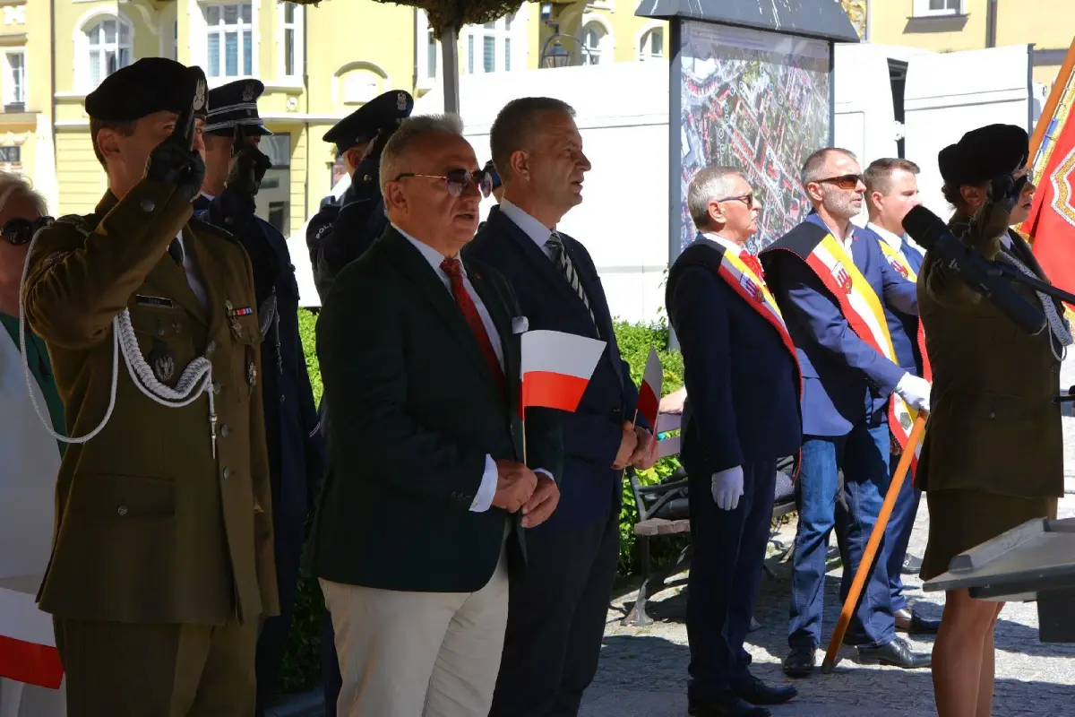 Uroczystość w Rynku