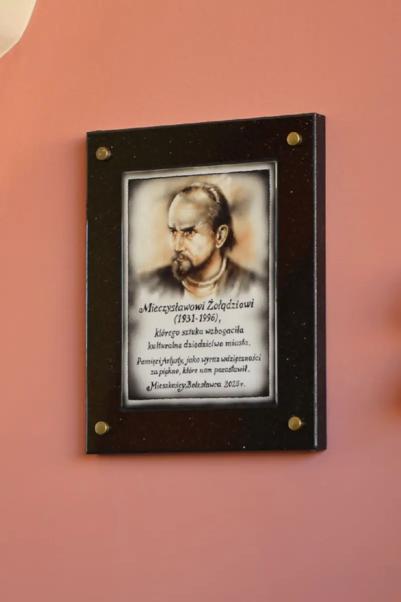 Odsłonięcie tablicy