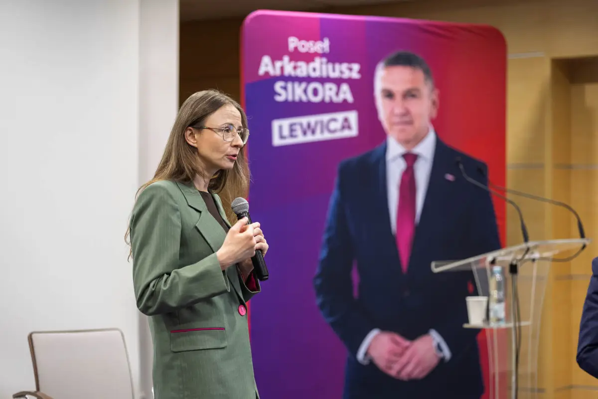 Spotkanie Lewicy z Agnieszką Dziemianowicz-Bąk