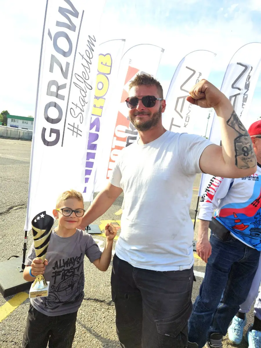 Paweł Jasiński na zawodach w Gorzowie Wielkopolskim