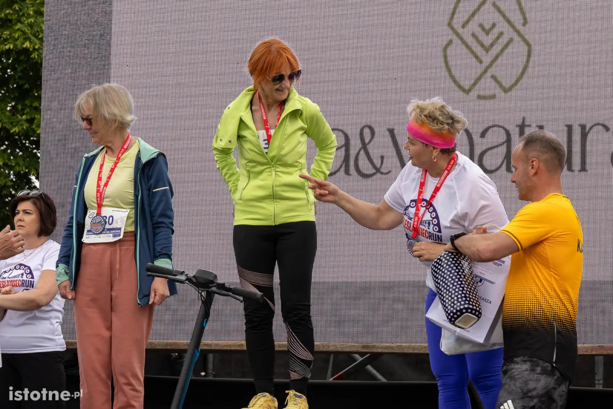 Nagrodzeni uczestnicy biegu BolesławiecRun 2026
