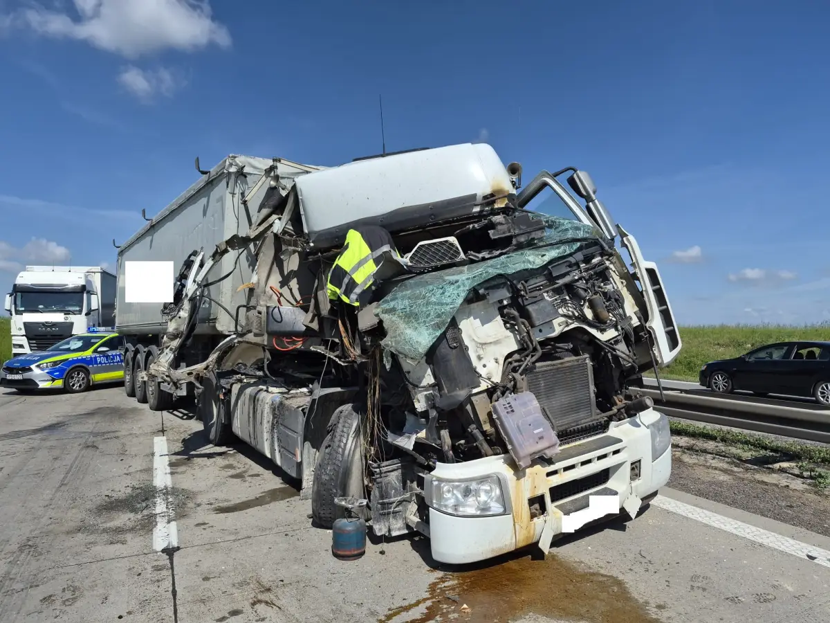 Zderzenie na A4