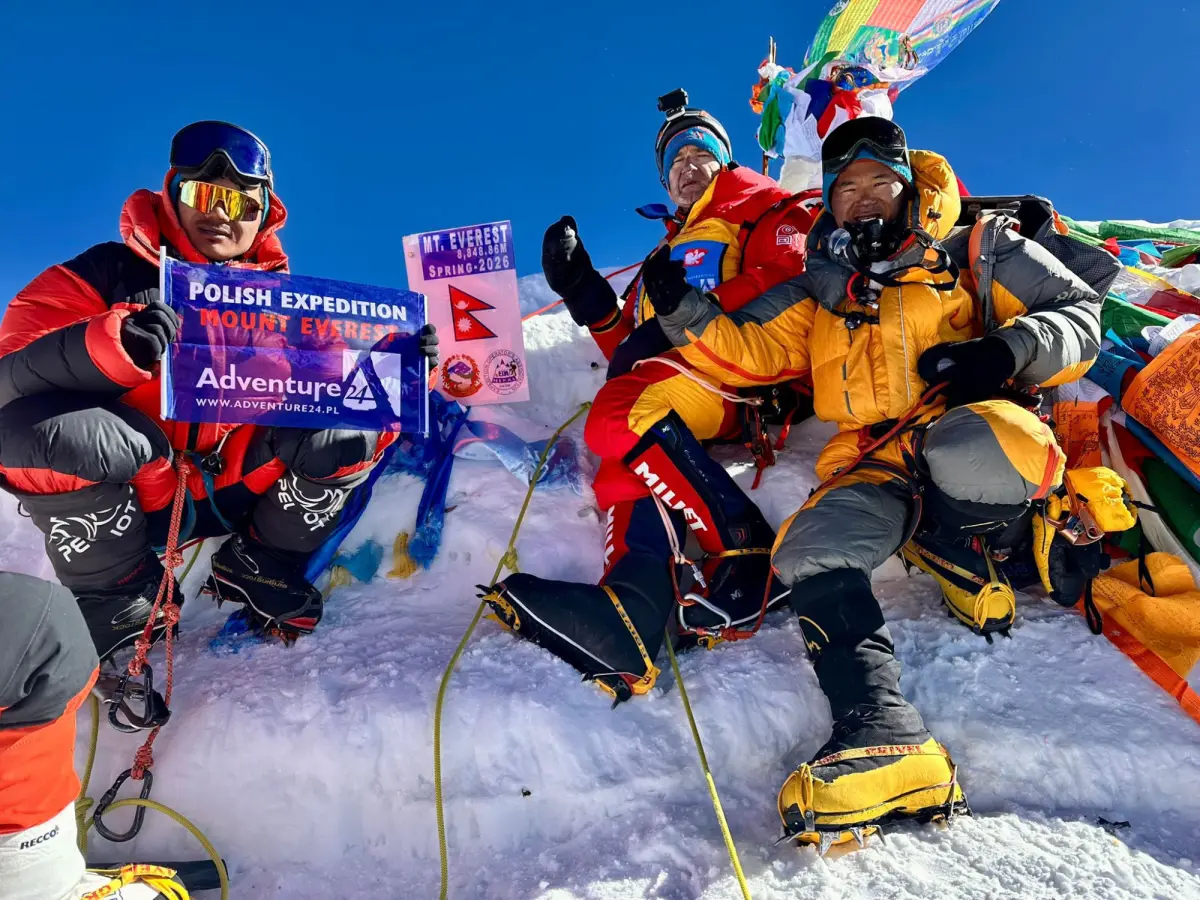 Historyczny sukces Bolesławianina. Tomasz Babijczuk zdobył Everest