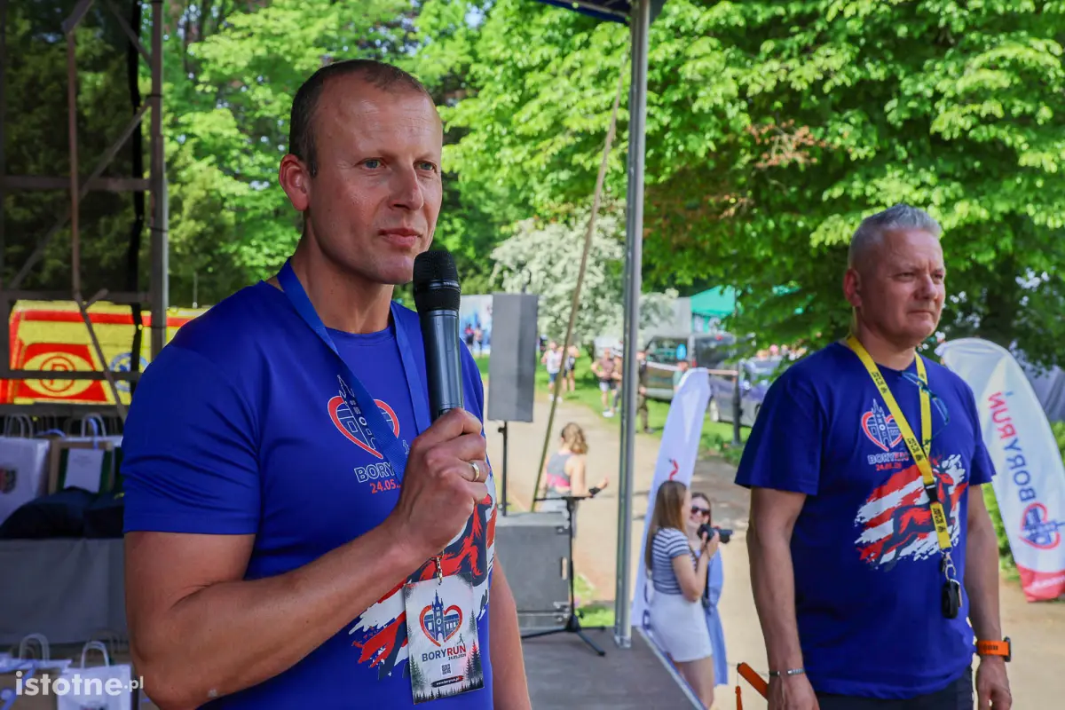 Uczestnicy imprezy BoryRun 2026 w Kliczkowie