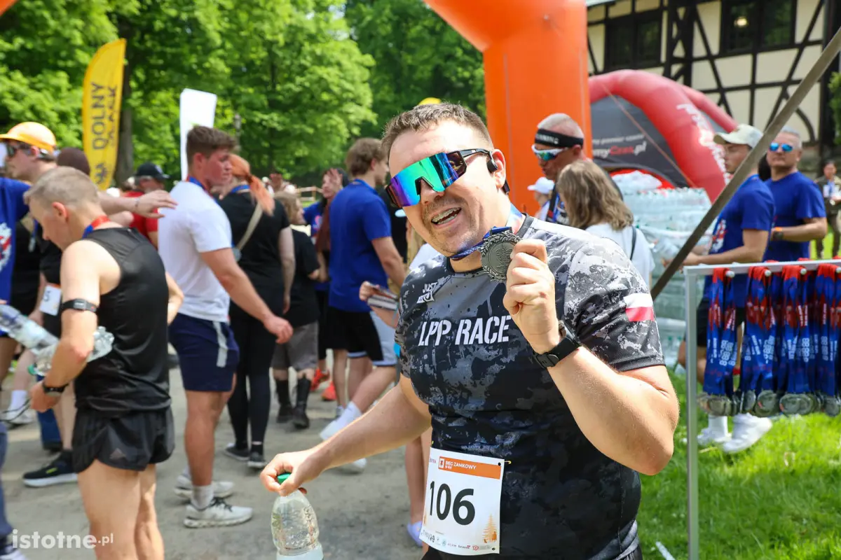 Uczestnicy imprezy BoryRun 2026 w Kliczkowie