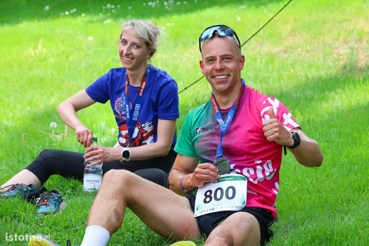 Uczestnicy imprezy BoryRun 2026 w Kliczkowie