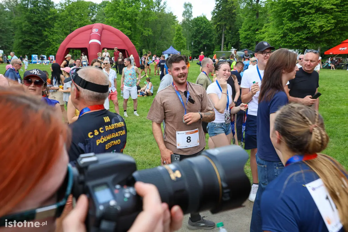 Uczestnicy imprezy BoryRun 2026 w Kliczkowie