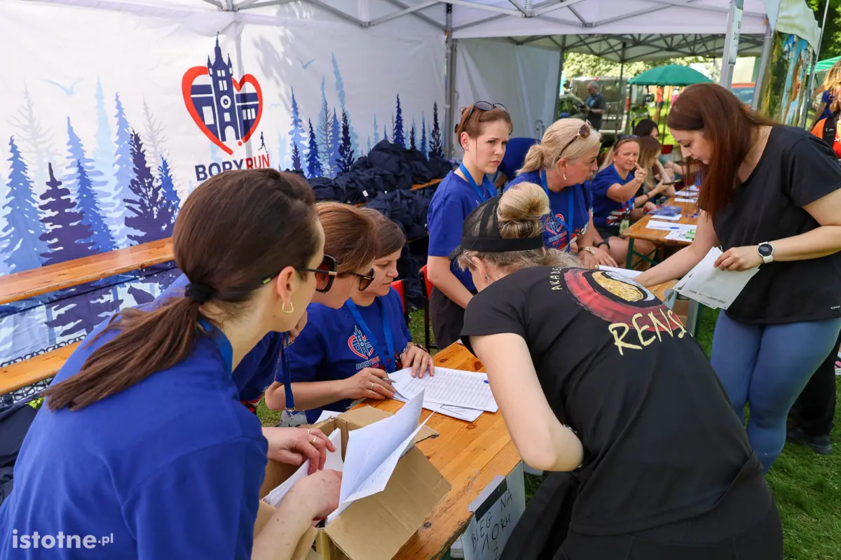 Uczestnicy imprezy BoryRun 2026 w Kliczkowie