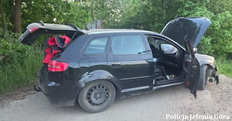 Audi po pościgu