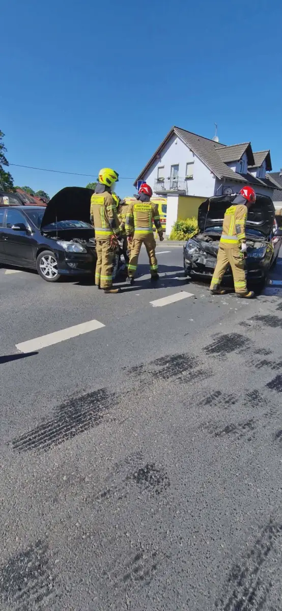 Zderzenie dwóch aut w Kraśniku Dolnym