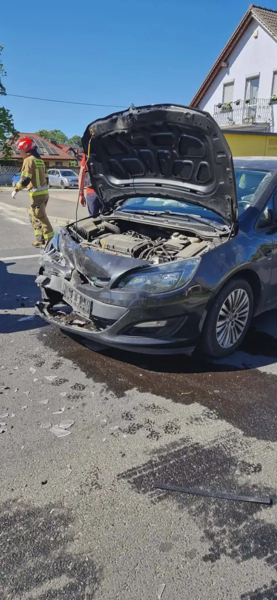 Zderzenie dwóch aut w Kraśniku Dolnym