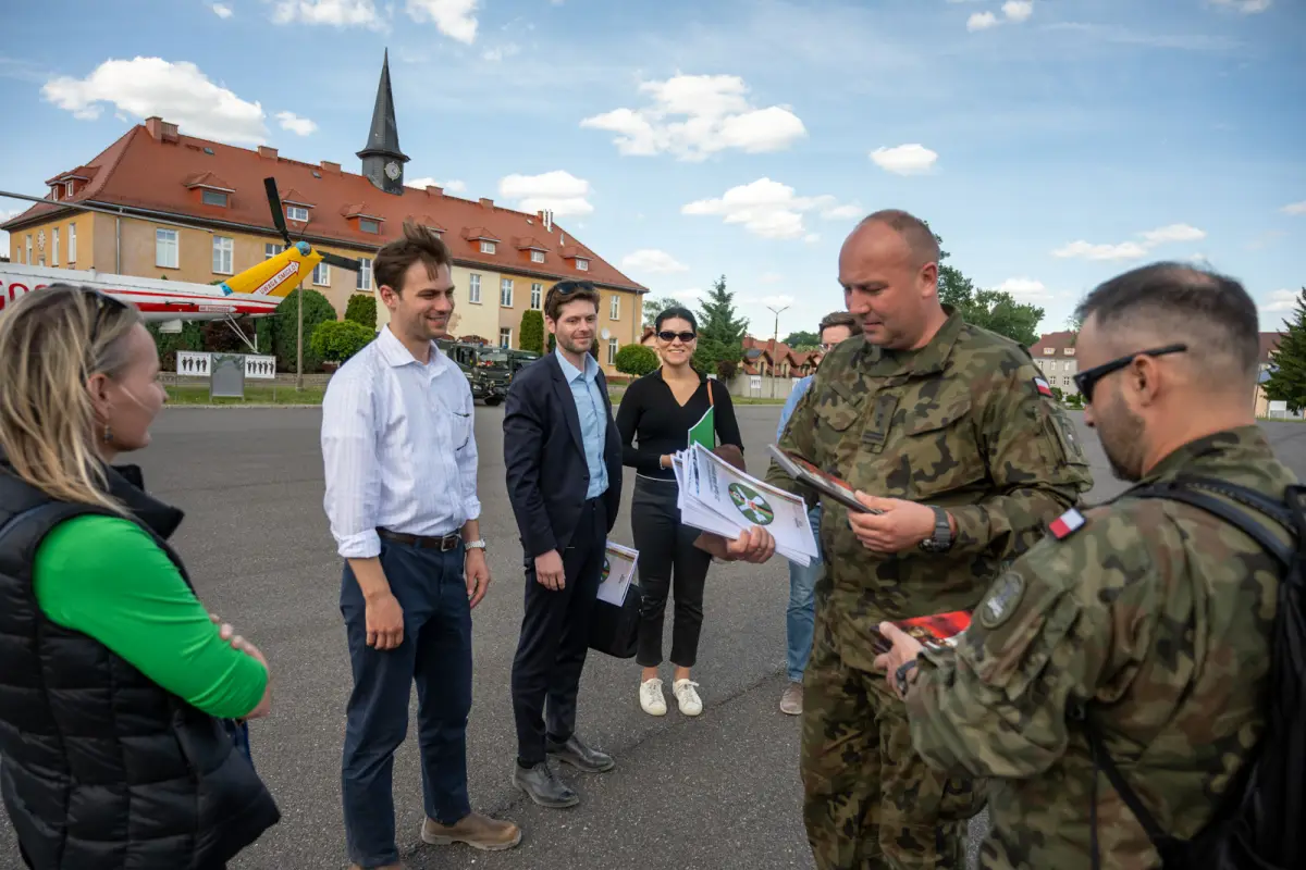 Unusual Guests at the Bolesławiec Unit
